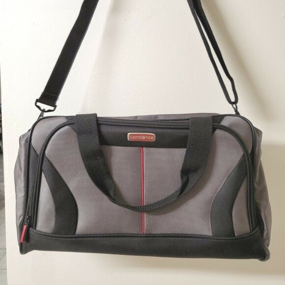 Samsonite Lite Air Travel Duffel Bag – Gray/Black – New Without Tags - Picture 1 of 9